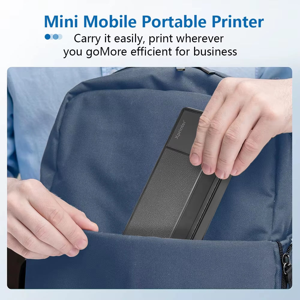 Wireless Portable Bluetooth Thermal Printer - Inkless