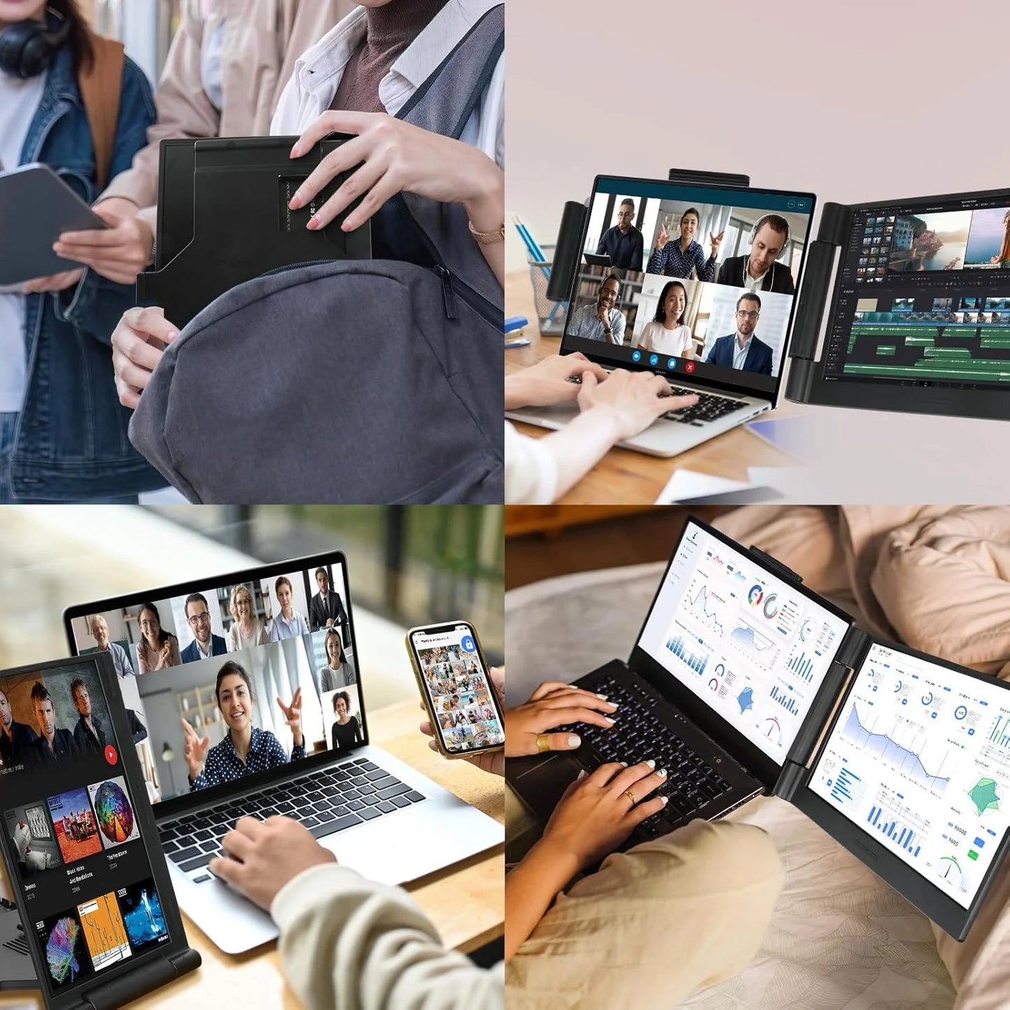 14" 1080P IPS Laptop Screen Extender