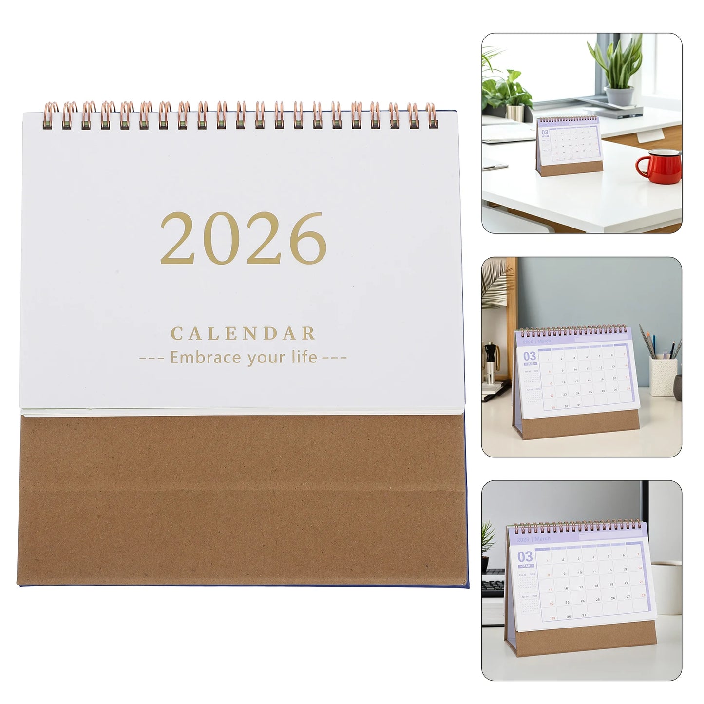 2026 Desk Calendar Planner