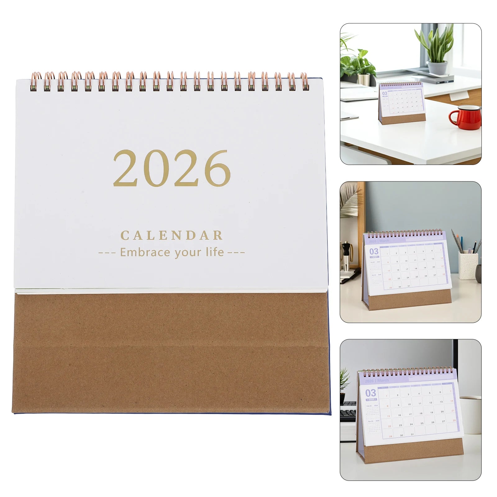 2026 Desk Calendar Planner