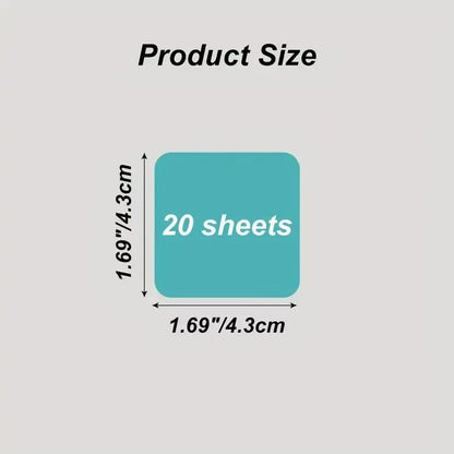 Transparent Sticky Note's - 160 Sheets