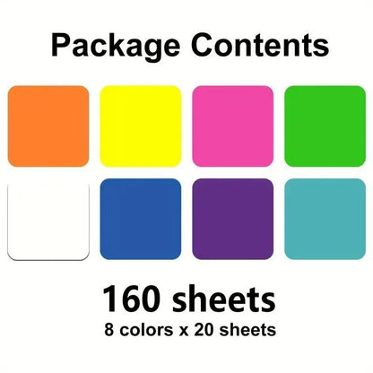 Transparent Sticky Note's - 160 Sheets