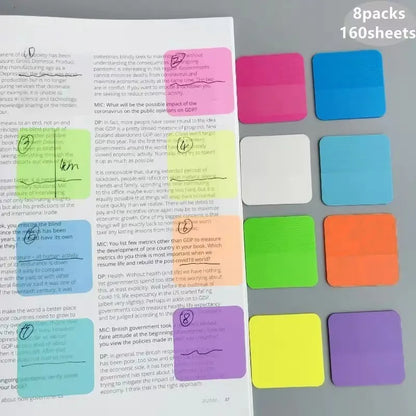 Transparent Sticky Note's - 160 Sheets