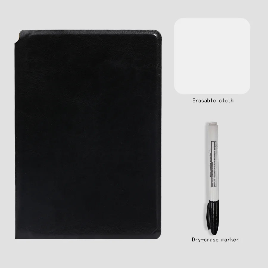 A5 Reusable Whiteboard Notebook